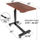 Professional Medical Hospital Electric Overbed Table (Not for Home Use)