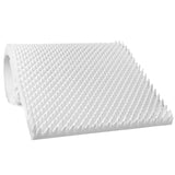 Egg Crate Mattress Topper, Ventilated, Convoluted Foam 